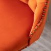 A&A Furniture,Swivel Velvet Barstools Adjusatble Seat Height from 25-33 Inch,17.7inch base