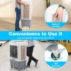 3 in 1 Portable Evaporative Cooler,Indoor,Outdoor,4118CFM Personal Air Cooler,Mechanical control ,13.2 Gal Large Water Tank & Scroll Casters