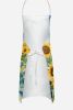 Belgian Sheepdog in Sunflowers Apron Cooking Kitchen Server Baking Crafts Gardening for Adult Women Men, Unisex, Large, Multicolor