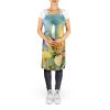 New Mexico Yucca Flower in Watercolor Apron Cooking Kitchen Server Baking Crafts Gardening for Adult Women Men, Unisex, Large, Multicolor