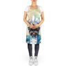 Affenpinscher The Chef Apron Cooking Kitchen Server Baking Crafts Gardening for Adult Women Men, Unisex, Large, Multicolor