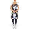 Manchester Terrier The Chef Apron Cooking Kitchen Server Baking Crafts Gardening for Adult Women Men, Unisex, Large, Multicolor