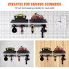 VEVOR Power Tool Organizer, 4 Slot, 2 Layers, 2 Pack Cordless Drill Holder Wall Mount, Battery Charging Station Storage Rack
