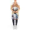 Weimaraner The Chef Apron Cooking Kitchen Server Baking Crafts Gardening for Adult Women Men, Unisex, Large, Multicolor