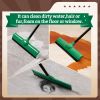 All-Surface Silicone Broom Squeegee Pet Hair Remover Smart Broom for Indoor Cleaning Cleans Glass Fine Dust Hair Liquids for Smooth Floors Rugs Window