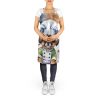 Tibetan Spaniel The Chef Apron Cooking Kitchen Server Baking Crafts Gardening for Adult Women Men, Unisex, Large, Multicolor