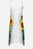 American Bulldog in Sunflowers Apron Cooking Kitchen Server Baking Crafts Gardening for Adult Women Men, Unisex, Large, Multicolor