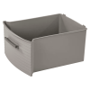 4 Drawer Weave Tower Dark Gray
