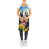 Bernedoodle in Sunflowers Apron Cooking Kitchen Server Baking Crafts Gardening for Adult Women Men, Unisex, Large, Multicolor