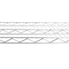 Warehouse, supermarket,kitchen,and other 5-layer heavy-duty adjustable shelves with wheels and adjustable feet