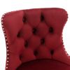 Swivel Velvet Barstools Adjusatble Seat Height from 25-33 Inch, Chrome base Bar Stools with Backs Comfortable Tufted for Home Pub and Kitchen Island