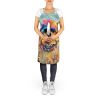 Chow Chow Hippie Dawg Apron Cooking Kitchen Server Baking Crafts Gardening for Adult Women Men, Unisex, Large, Multicolor