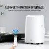 Portable Air Conditioner 14k BTU 3 in 1 AC Cool Dehumidifier Fan