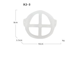 Three-dimensional disposable protective tool (Quantity: 1pc, Color: X2 3)